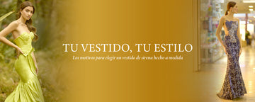Tu vestido, tu estilo: vestido de sirena hecho a medida
