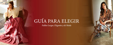 Guía para elegir faldas largas, elegantes y de moda
