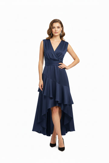 Vestido Ítalo manga rodada