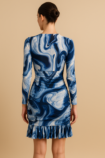 Vestido Corto Mar Blu